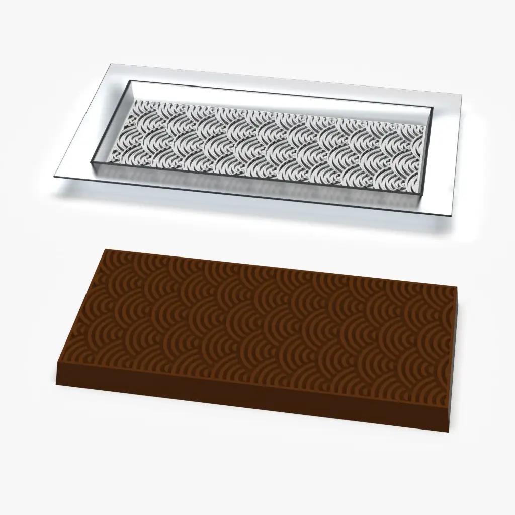 [MO-000110] Moule Tablette Seigaiha